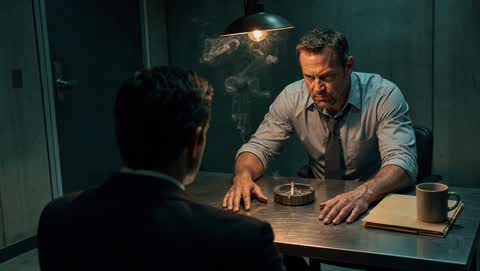 Interrogation: the first frame that went in